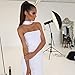ALAIX Women's Off Shoulder Sleeveless Sexy Mini Bandage Party Evening Dress