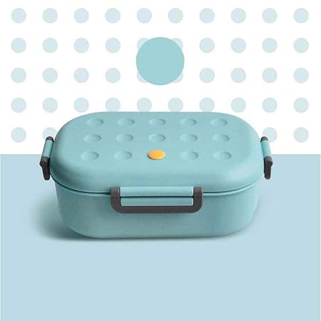 INTELZY Bento Box Lunch Box con 2 Compartimiento A Prueba de Fugas ...