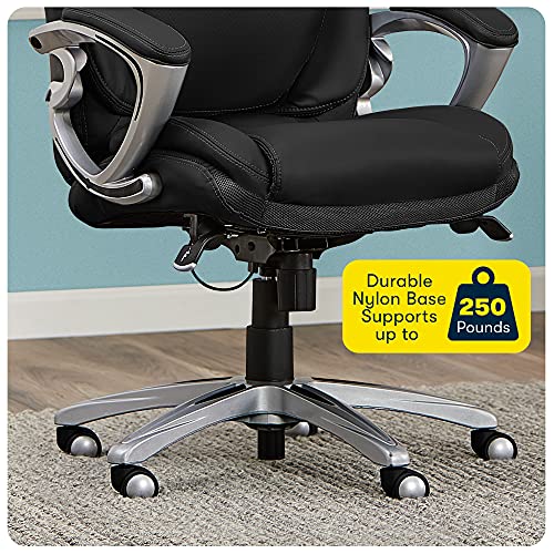 Serta AIR Health and Wellness Executive Office Chair, High Back Big and