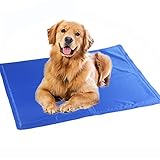 AUGYMER Dog Cooling Mat, Cool Gel Mat Chilly Gel Pad for Pet Dogs Cats Cooling Bad Mats