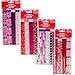 3 Dozen (36) Valentine's Pencil Assortment and Valentines Day Themed Erasers