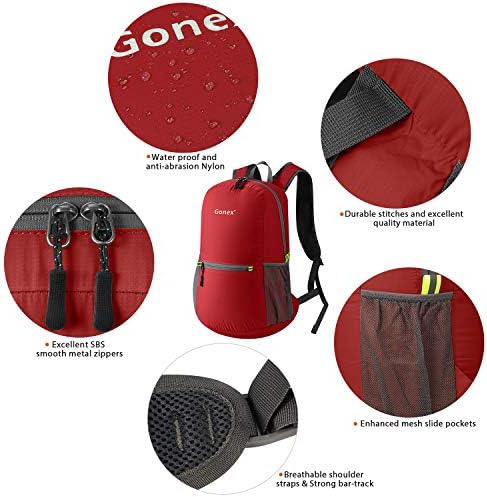 gonex ultralight handy travel backpack