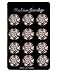 L'vow Crystal Floriated Brooches Scarves Buckle Collar Pin Corsage Bouquet Kit Pack of 12