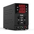 Kungber DC Power Supply Variable, 30V 10A Adjustable Switching Regulated DC Bench Linear Power Supply with 4-Digits LED Power