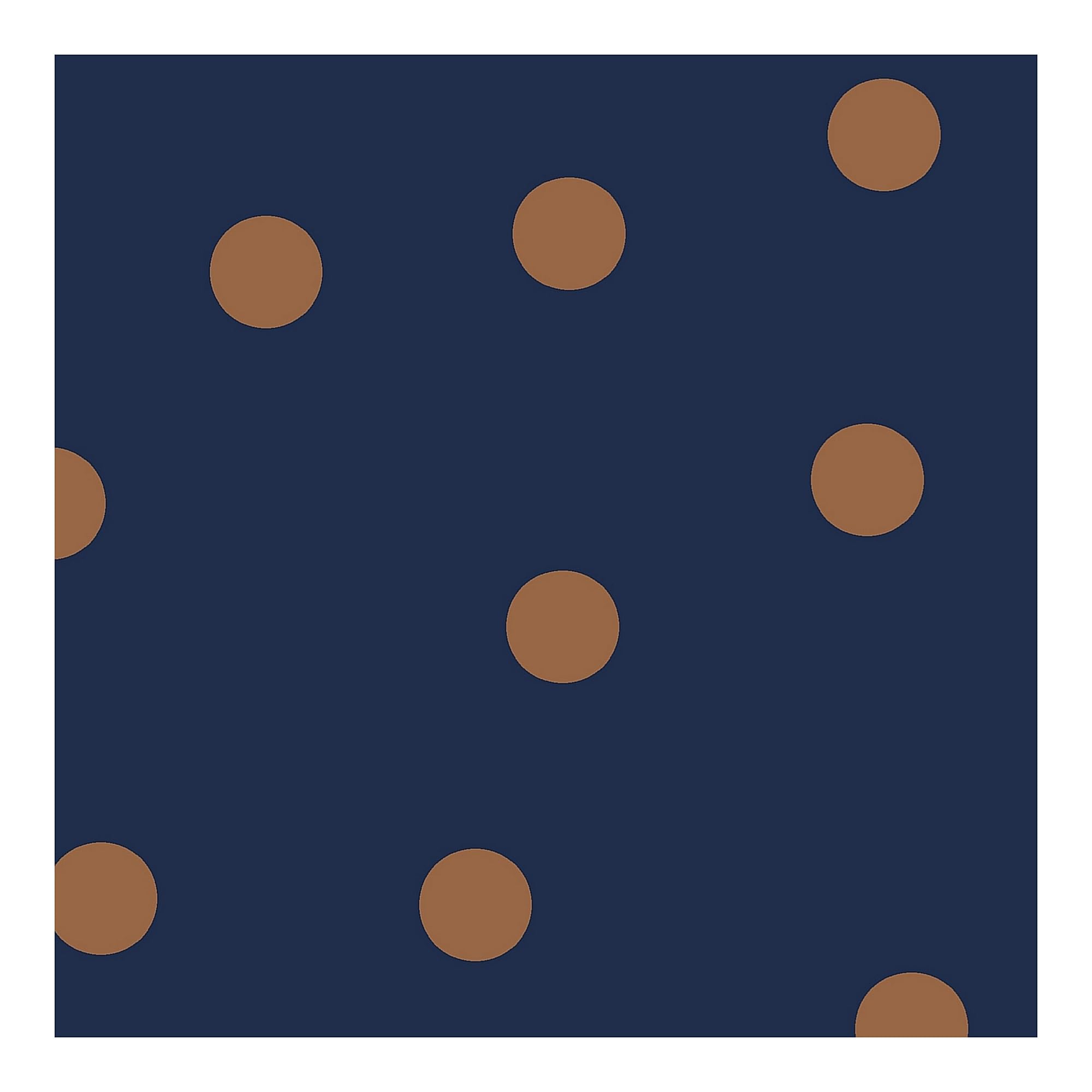 Superfresco Easy Confetti Navy & Copper Wallpaper