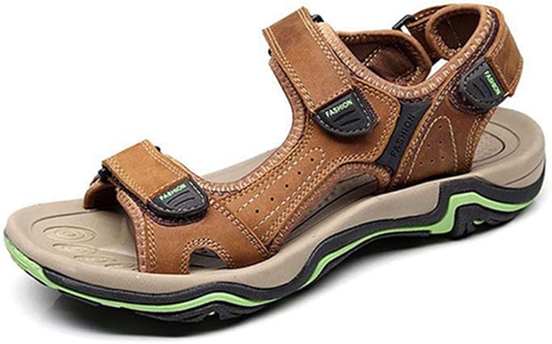 Amazon Awor メンズ サンダル スニーカー 普段 ビジネスシューズ 衝撃吸収 ブラックサンダル オシャレ 夏靴 快適 男性 歩きやすい 防滑 通気 サンダル カジュアル 耐摩耗性 軽量 紳士 散歩 コンフォート 厚底 運転 蒸れにくい Awor ファッションサンダル