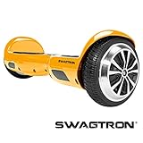SWAGTRON T1 - UL 2272 Certified Hoverboard - Electric Self-Balancing Scooter – Your swag personal transporter awaits you. (Gold)
