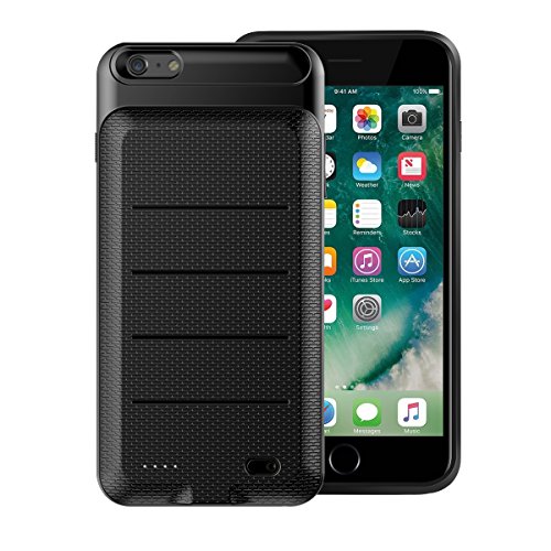 iPhone 6 Plus/ 6s Plus Battery Case, Baseus Portable Extended Charger Case Fast Charging Case Cover for iPhone 6 Plus/ 6s Plus(5.5 inch) with 3600mAh Capacity Extra Battery (Black)