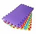 16 X-Large Eva Foam Soft Tile Mat Safe Playmat Ideal Gift Toy Child & Baby Room, Interlocking Puzzle Multi Color Flooring Exercise Yoga Pilates Toddler Infant Game Play Area Yard Superyard Carpet