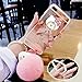 dvr4000 iPhone 7 Plus Mirror Case,Cartoon Cat Ring Holder Mirror Cover Ultra Thin Slim Soft TPU Phone Case for iPhone 7 Plus 5.5 inch,Rose