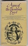 Front cover for the book Anne of the Thousand Days by Fenton Edward