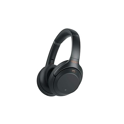 Sony Noise Cancelling Headphones WH1000XM3: Wireless Bluetooth Over the Ear Headset with Mic for phone-call and Alexa voice control - Industry Leading Active Noise Cancellation &ndash; Black