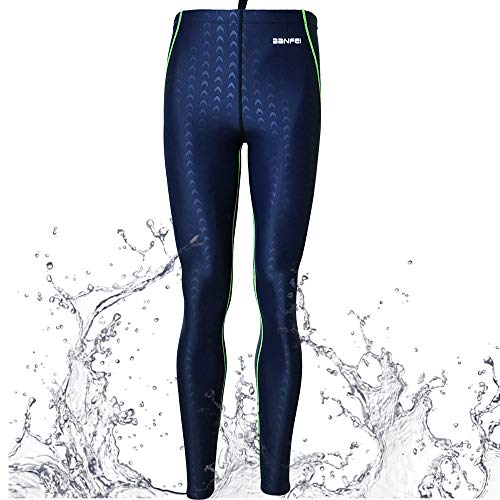 image for VANPIE Mens Wetsuits Pants Long UV Swim Pants Quick Dry Swim Trunks Di