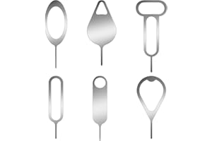 Mabor 12pcs SIM Card Removal Tool Card Tray Ejector Pins Needle Opener Ejector Needle Pin Remover for Smart Phones for Samsung Galaxy HTC Tablets