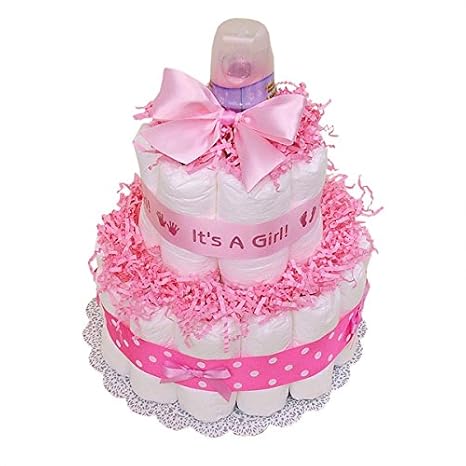 2 tier baby shower cake