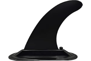 Anfyko Paddleboard Fin - Easy Install, Screw-in Design, Detachable Sup Fin Replacement, Center Single Fin for Inflatable SUPs