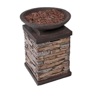 Amazon.com : Bond 63172 Newcastle Propane Firebowl : Gas Fire Pit