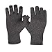 Compression Arthritis Gloves for Men Women Hand Gloves Relieve Rheumatoid & Osteoarthritis Pain, Carpal Tunnel Aches (Gray, Large)
