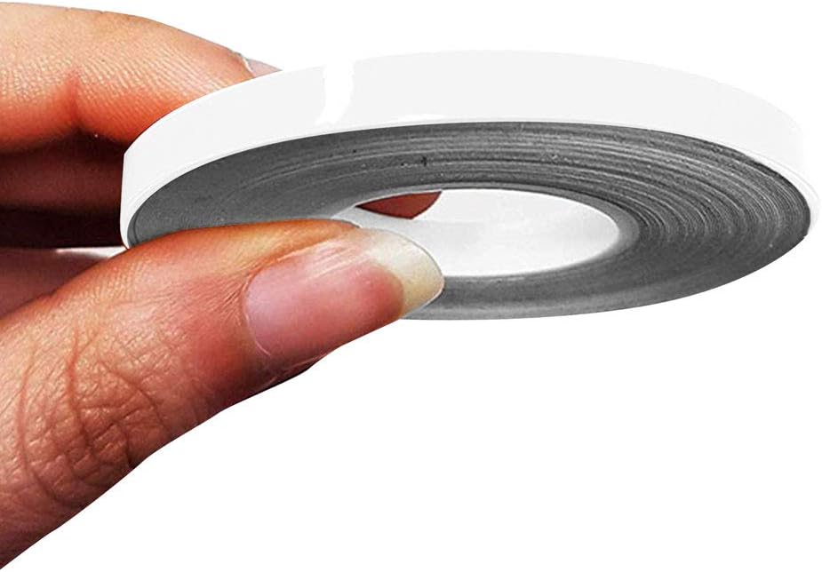 4R Quattroerre.it 10466 Trim Stripes Adhesive Strips for Cars White, 5 mm x 10 mt, 10 mètres x 5 mm