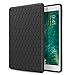 MoKo Fit 2018/2017 iPad 9.7 6th/5th Generation - [Honey Comb Series] Light Weight Shock Proof Soft Silicone Back Cover [Kids Friendly] Fit Apple iPad 9.7 Inch 2018/2017, Black