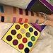 MISKOS 16 Color Purple Bright Pigmented Eyeshadow Palette Cruelty Free 8 Shimmer 8 Matte Smoky Warm Eye Shadows Nature Waterproof Eye Makeup Kit