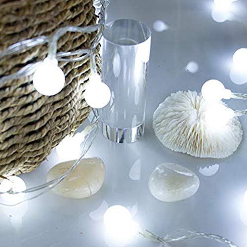 Akabsh Battery Operated String Lights Globe Fairy Lighting Remote Control Lights String Fairy LED 33FT100LEDs Light