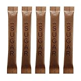 SUGART - RAW SUGAR - 250 Individual Serving Stick Packets - U Parve/Kosher