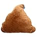DolphineShow 33cm Poop Poo Emoji Smiley Emoticon Cushion Pillow Stuffed Plush Toy