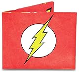 Dynomighty Men's The Flash Mighty Wallet, Red/Yellow/White, One Size