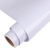 VINYL FROG Glossy Permanent White Adhesive Vinyl 12x60in Self Adhesive