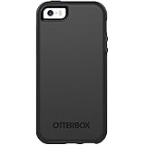 OTTERBOX SYMMETRY SERIES for iPhone SE (1st gen - 2016) and iPhone 5/5s - Retail Packaging - BLACK