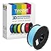 TIANSE Sky Blue Lightblue PLA 3D Printer Filament, 1.75mm Diameter Tolerance +/- 0.03 mm, 2.2lb Spool
