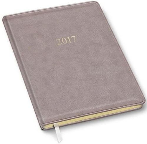 2017 Weekly Large Professional Planner Calendar (Pearl Taupe)