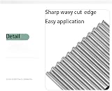 Zaguvox Crinkle Chip Cutter Pototo Cutter Stainless Steel Wave Slicer view 2