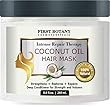 Coconut Oil Hair Mask, 8.8 fl. oz. Restorative Hair Mask, Deep Conditioner for Damaged & Dry Hair, Heals & Restructures Hair Shaft & Growth, Nourishes Scalp, Removes Residue Buildup ..Sulfate Free