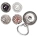 BMC Interchangeable Snap Centerpiece Eye Glass Holding Magnetic Brooch - Set 3