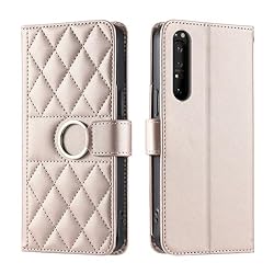 Lucyliy Compatible with Sony Xperia 1 IV Case Flip