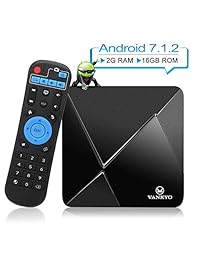 VANKYO TB80 4K Android 7.1 TV Box con 2GB RAM 16GB ROM Amlogic S905W Quad Core 64 bits H.265   WIFI compatible