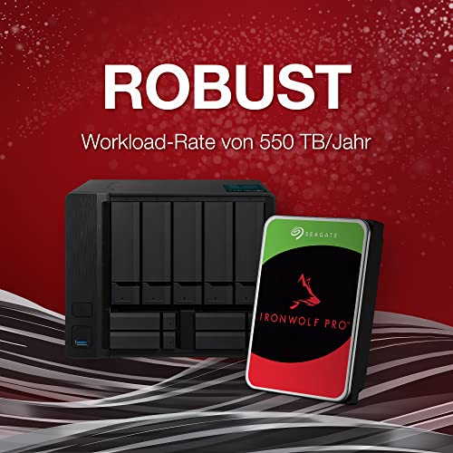 Seagate IronWolf Pro 16TB, NAS interne Festplatte HDD, 3.5 Zoll, 7200 U/Min, CMR, 256 MB Cache, SATA 6 GB/S, inkl. Data Rescue Service (ST16000NTZ01) thumbnail 3