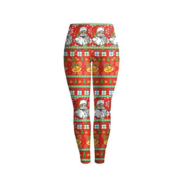 christmas fitness leggings