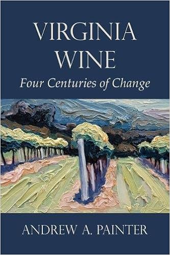 Virginia Wine: Four Centuries of Change Virginia Wine: Four Centuries of Change