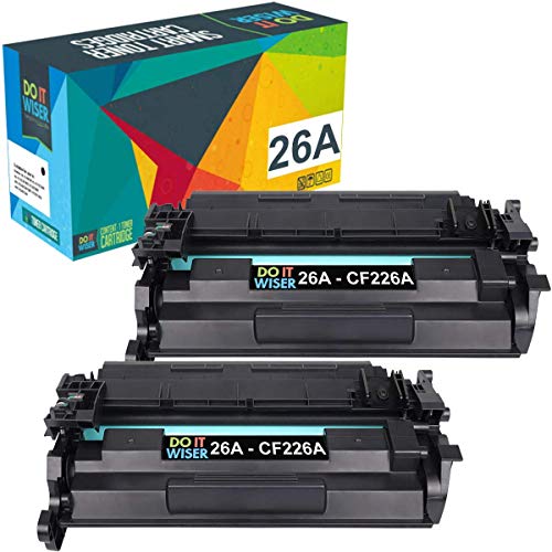 Do it Wiser Compatible Toner Cartridge Replacement for HP 26A CF226A 26X CF226X Laserjet Pro M402n M402dn M426 M402d M402dw Laser Jet MFP M426fdw M426fdn M402 M426dw Printer Ink (Black, 2-Pack) - Thumbnail 6