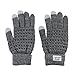 Touch Screen Gloves, Women Girls Boys Winter Thick Wool Knit Warm Gloves Touchscreen Texting Gloves Outdoor Cycling Motorcycle Hiking Driving Skiing Windproof Thermal Mittens Gloves Hand Warmer Gift