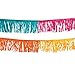 Fun Express Fiesta Fringe Garland for Cinco de Mayo Party Hanging Decor Garland - VBS Vacation Bible School Supplies/Decor 4 Pieces
