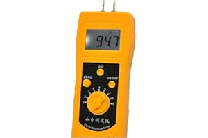 DM300R Digital Tester LCD Pork Chicken Moisture Analyzer with Portable Meat Moisture Meter Reliable Testing