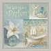 Parfum I by Danhui Nai Blue Bath Room Bathroom Wall Art Print Framed Décor