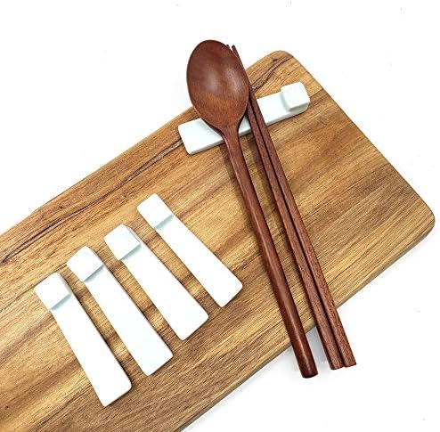 The Elixir Deco Handmade Ceramic Chopsticks & Spoon Rest Chopsticks Spoon Forks Rest Holder Silverware Tableware Rests
