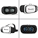 QueenAcc 3D VR Virtual Reality Headset 3D Glasses VR Headset VR Glasses, Compatible with 3.5-6.0 inch Screens for Smartphone,Samsung,iPhone, etc.