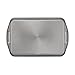 Circulon Total Bakeware Set Nonstick Cookie Baking Sheets with Cooling Rack, 3 Piece, Gray