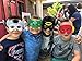Superhero Masks 33pcs Plus 105 Stickers Party Favors for Kids Cosplay Felt and Elastic, Superheroes Birthday Party Masks with 33 Different Types Perfect for Children